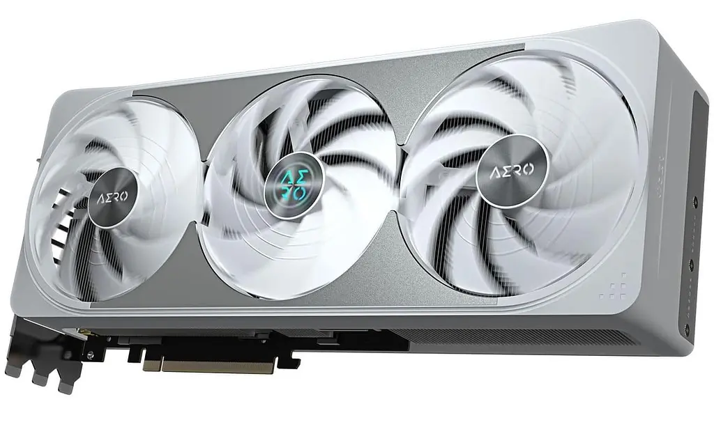Видеокарта Gigabyte RTX 5070 Ti 16GB AERO OC (GV-N507TAERO OC-16GD) (GDDR7, 256 bit, PCI-E v5.0 x16) - фото 4