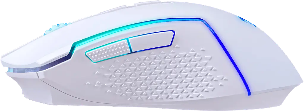 Миша Redragon Trident White (71864) (7153552) - фото 8