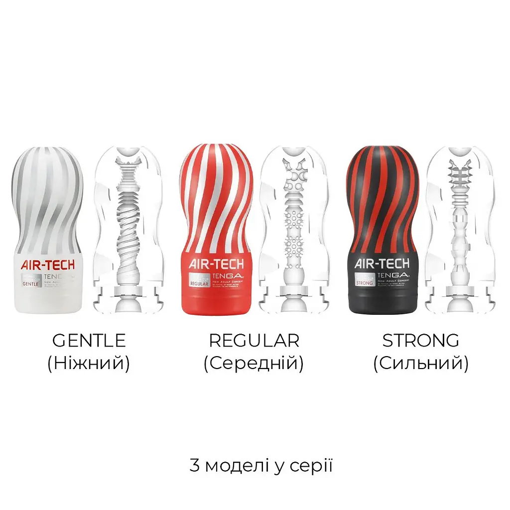 Мастурбатор Tenga Air-Tech Regular, вища аеростимуляція та всмоктувальний ефект - фото 7