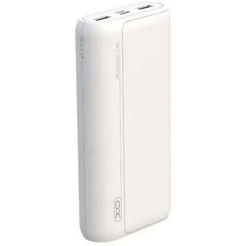 Зовнішній акумулятор XO Power Bank PR122 20000 mAh білий 6920680875221 - фото 3