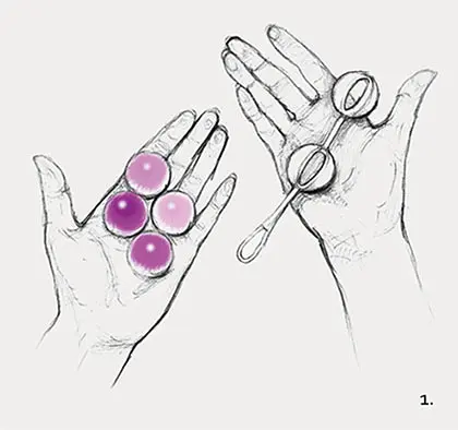 Вагінальні кульки Geisha balls 2 Fun Toys FT10202 87919 - фото 5