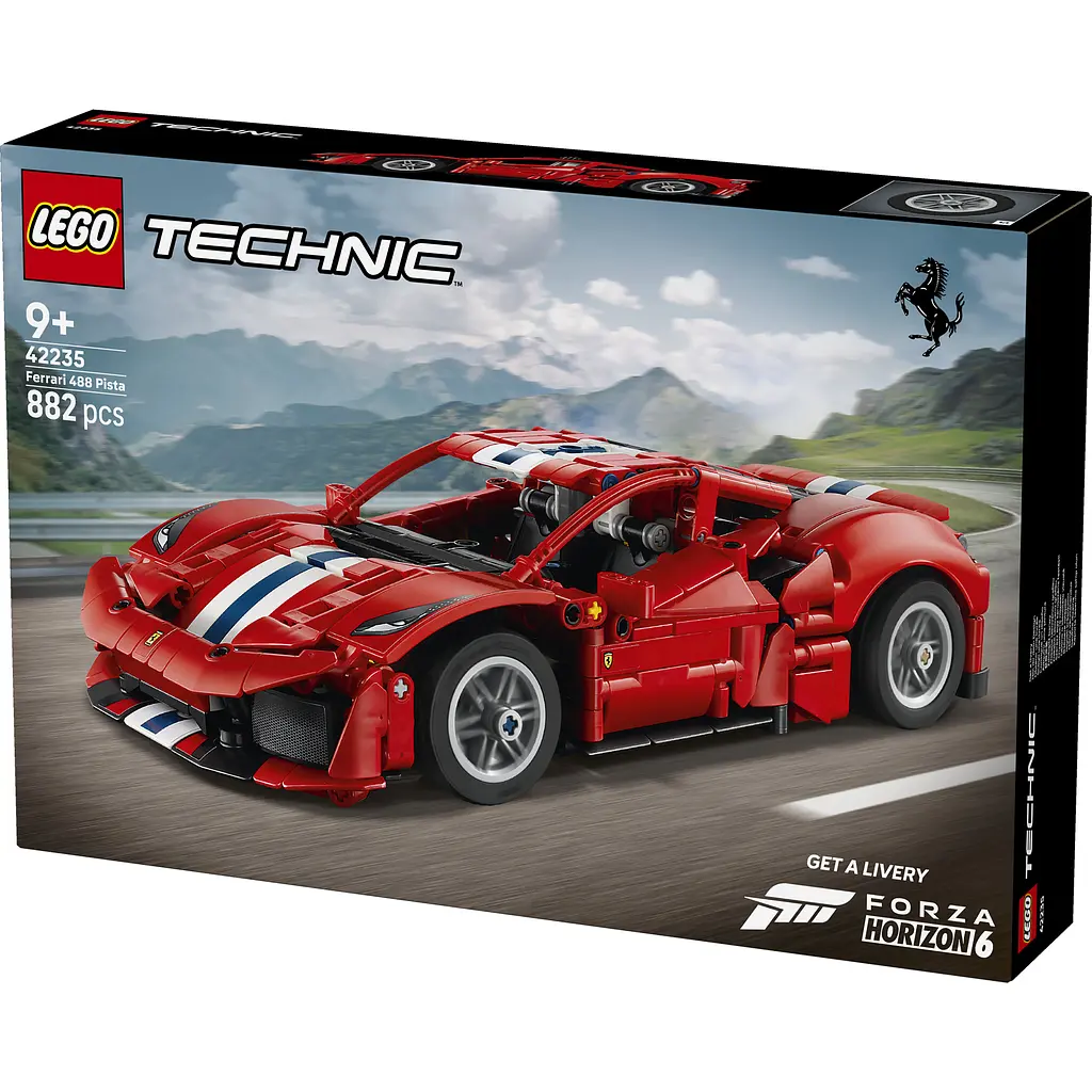 Конструктор LEGO Technic Автомобіль Ferrari 488 Pista 882 ел.(42235) - фото 2