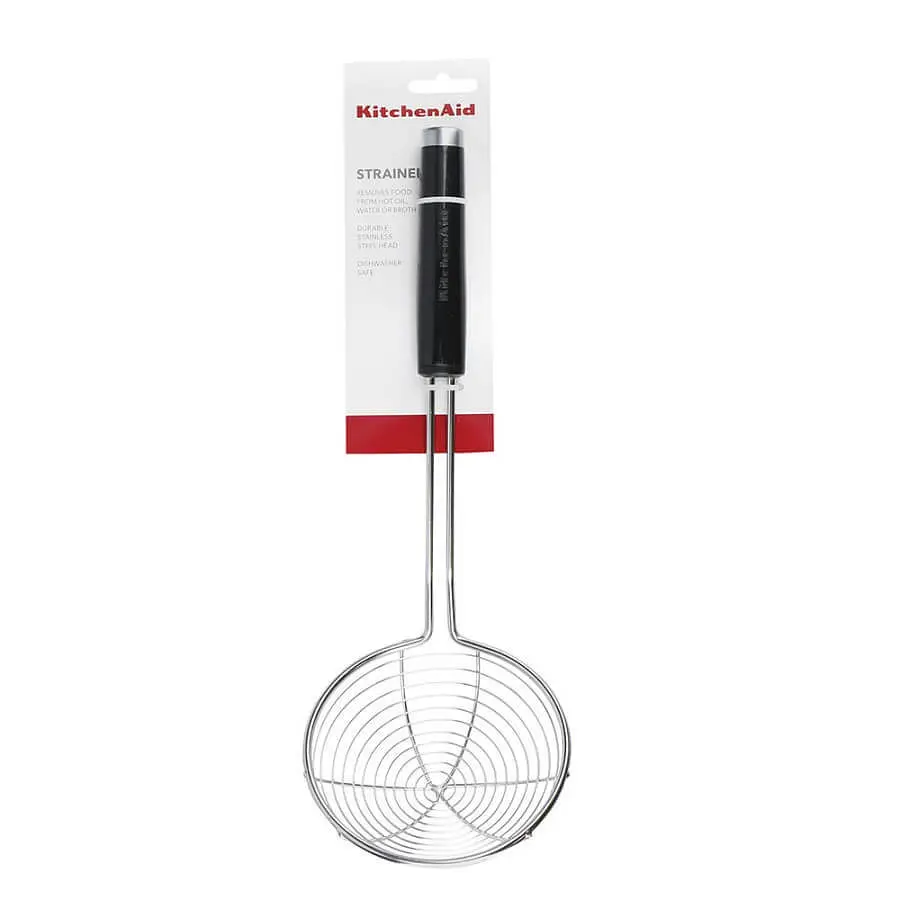 Шумовка KitchenAid Classic 37.3 см черный (KCG010OHOBE) - фото 4