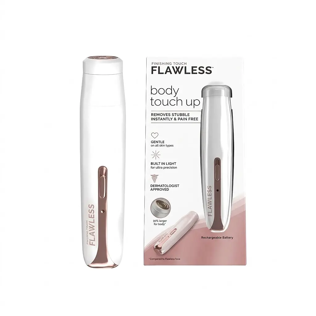 Тример  мініелектробритва жіночий BODY Flawless для обличчяі акумуляторний портативна  - фото 8