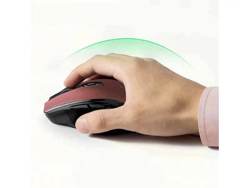 Миша UGREEN MU006 Ergonomic Red (25752) - фото 4
