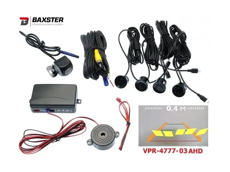 Парктронік з камерою Baxster VPR-4777-03 AHD black