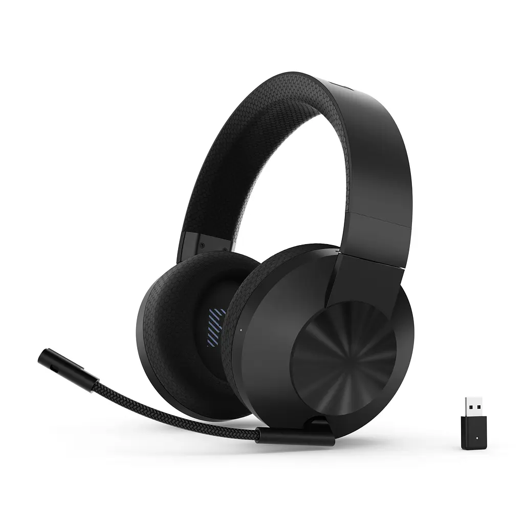Гарнитура Lenovo WL H600 Black (GXD1A03963) - фото 2