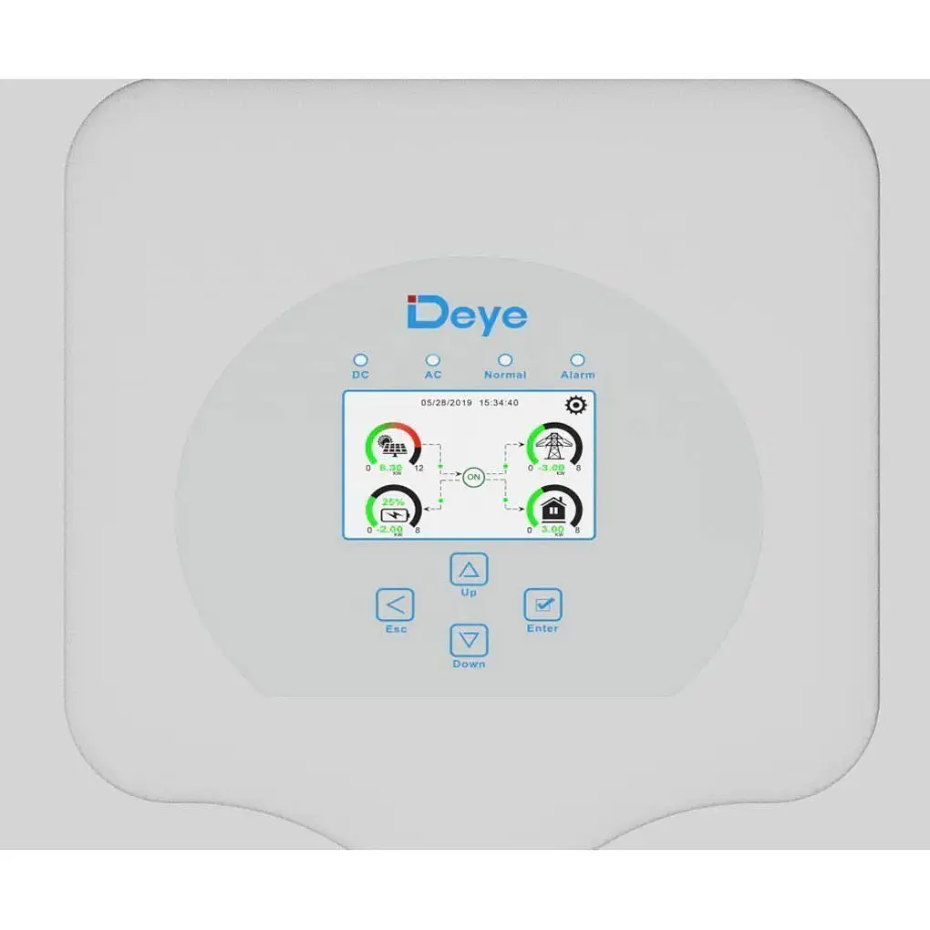 Гібридний сонячний інвертор Deye SUN-5K-SG05LP1-EU [153045] - фото 5