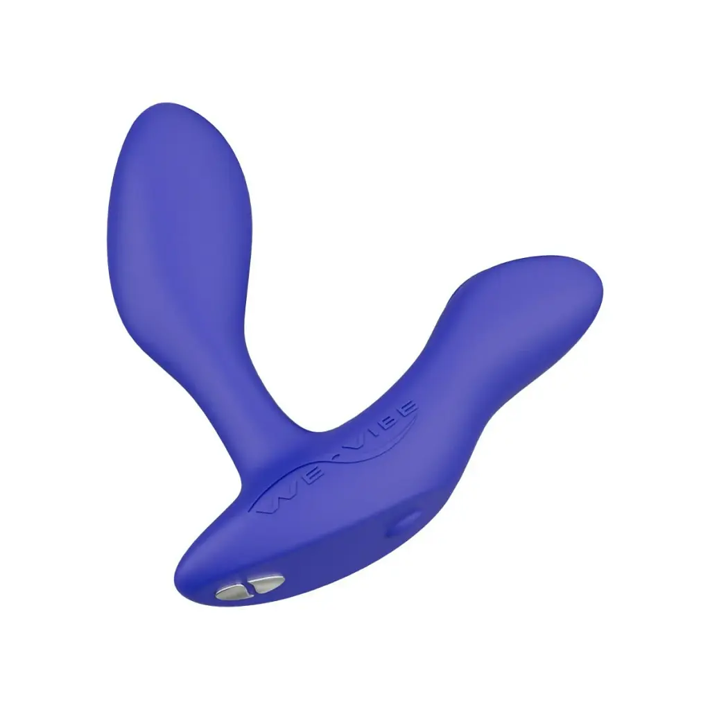 Масажер простати, 10.6х3 см (синій) We-Vibe Vector + Лубрикант 50 мл - фото 11