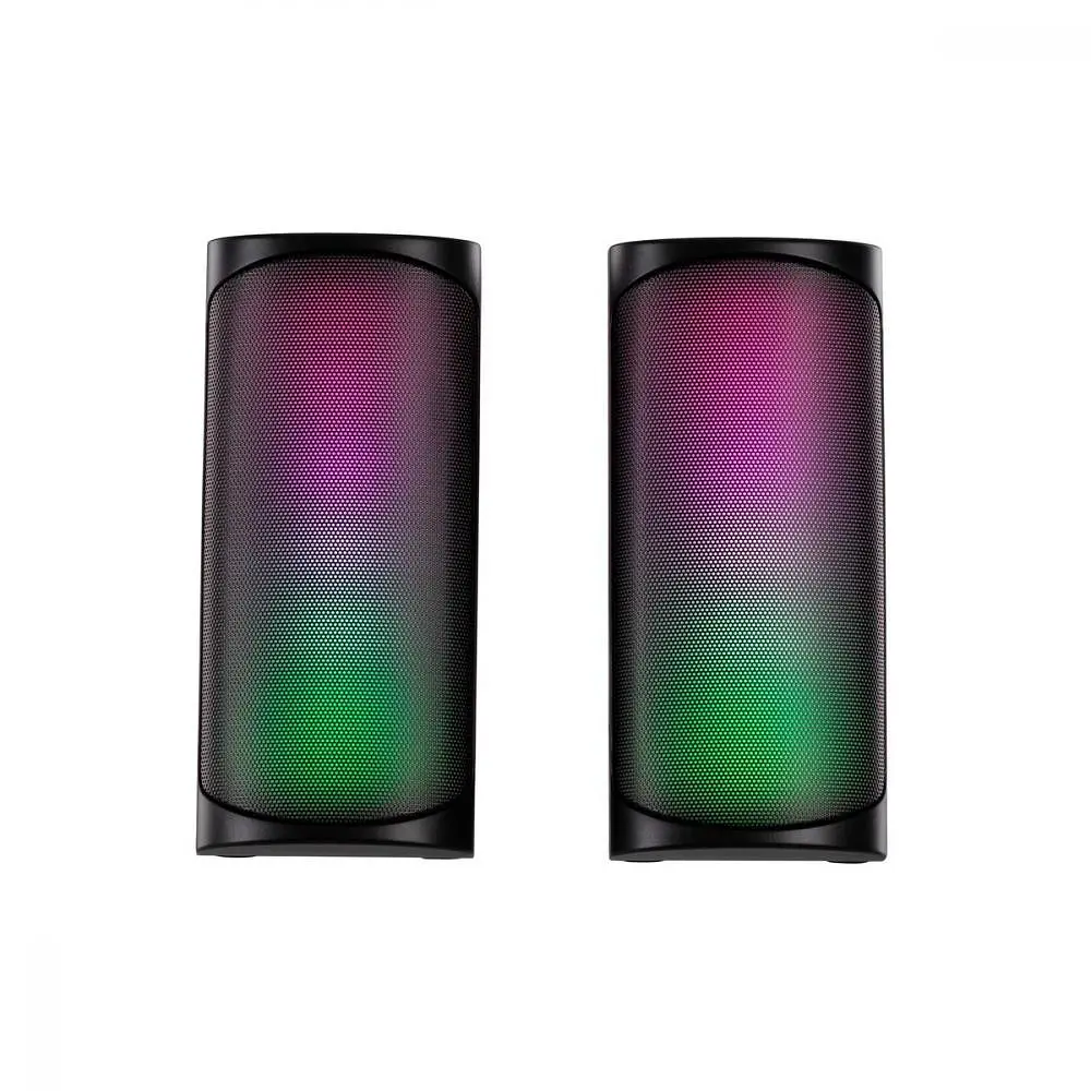 Мультимедийная акустика 2E PCS231 RGB Matrix 2.0 USB Black (2E-PCS231BK) - фото 5