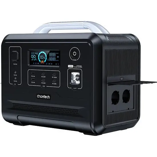 Зарядна станція Choetech Portable Power Station 1200W (BS005) - фото 3