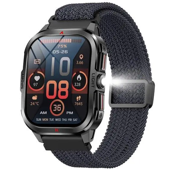 Часы умные Smart Fantastic Nylon 2 ремешка - фото 6