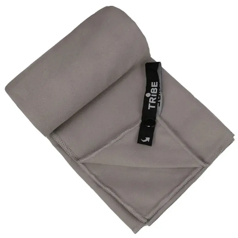 Туристичний рушник Tribe з мікрофібри в чохлі Pocket Towel 60х120 L Grey (T-LC-0001-L-grey) - фото 2