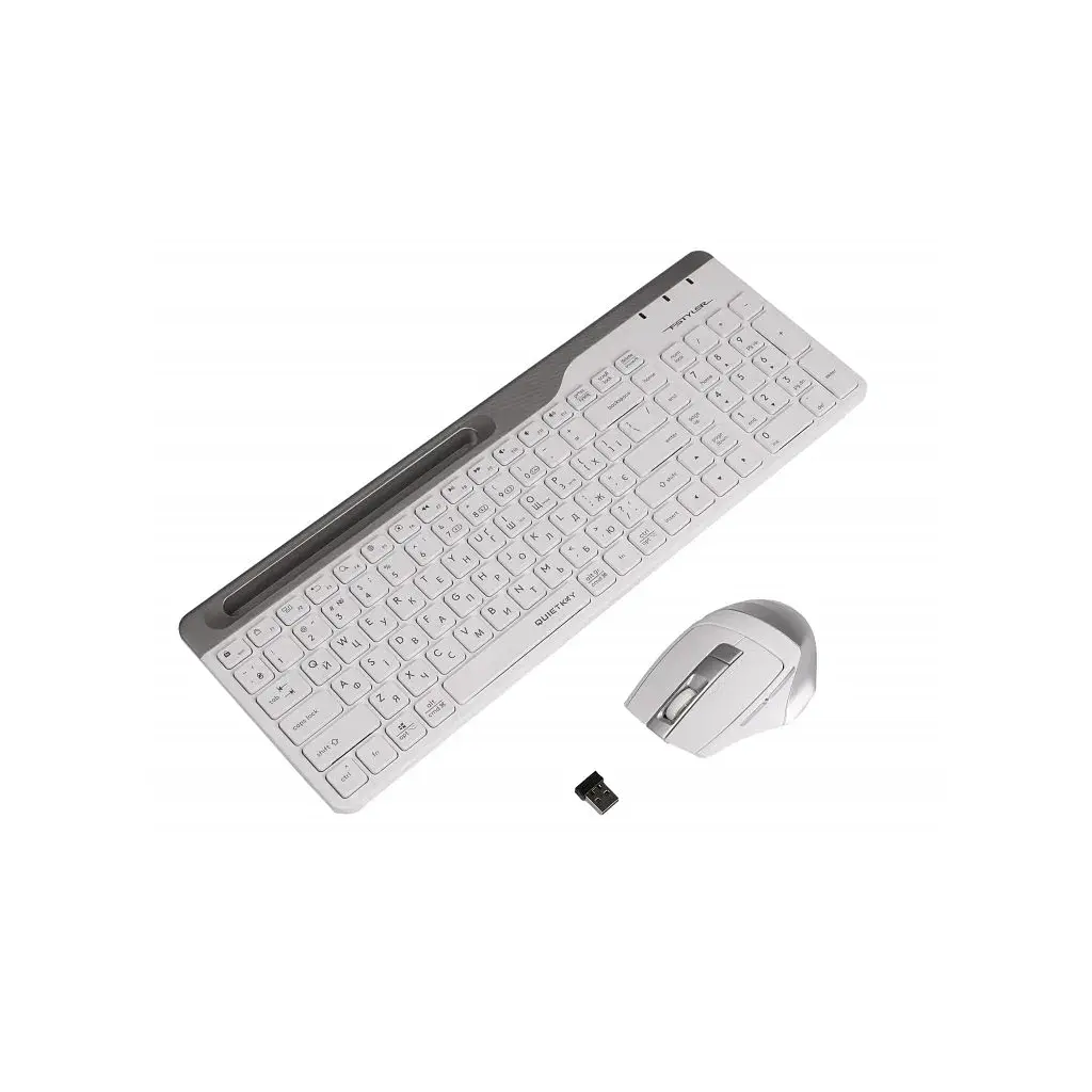 Комплект A4Tech FB2535C Wireless/Bluetooth Icy White (4711421971232) - фото 4