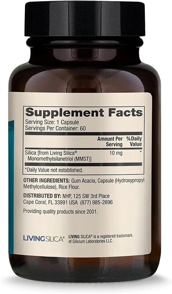 Кремный Silica Collagen Builder Dr. Mercola коллагеновый строитель 60 капсул - фото 2