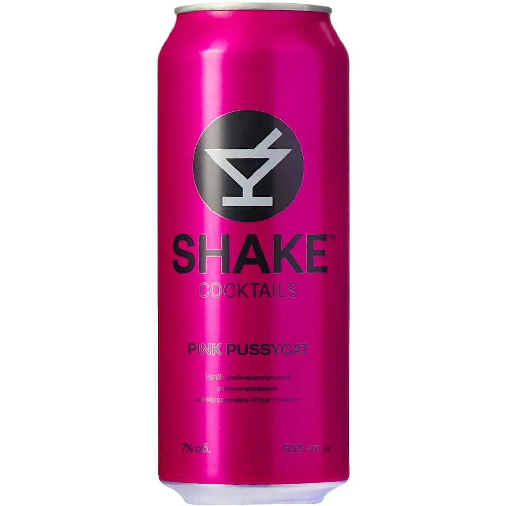 Напій слабоалкогольний Shake Pink Pussycat 7% 0.33 л - фото 5