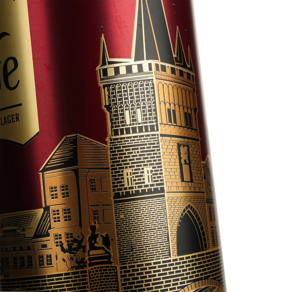 Уцінка. Пиво Old Prague Bohemian Dark Lager, темне, фільтроване, 4,4%, з/б, 0,5 л  - фото 7