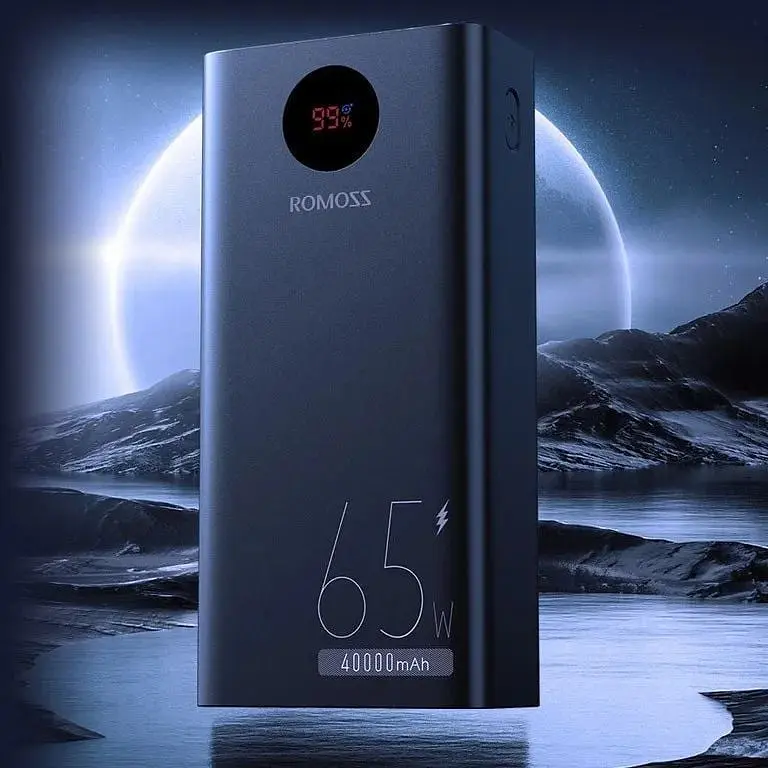 Павербанк Romoss 40000 mAh 65W PEA40 Pro PD Black (PEA40-282-2133H)  - фото 8