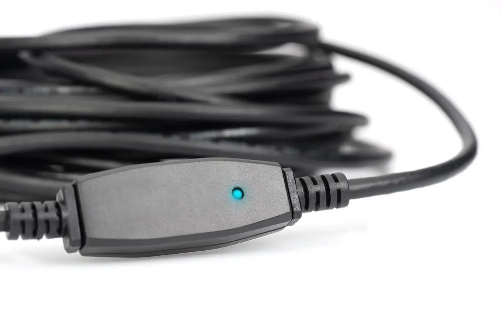 Кабель активний Assmann USB3 20 M DA-73107 Black - фото 2