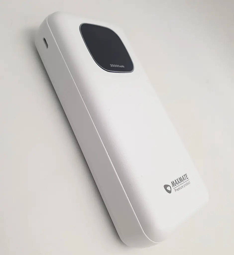 Потужний Повербанк 20000mAh 4in1 Power Bank із швидкою зарядкою 2USB Type-C 2.1A 5W Maxmate MMP-20C - фото 4