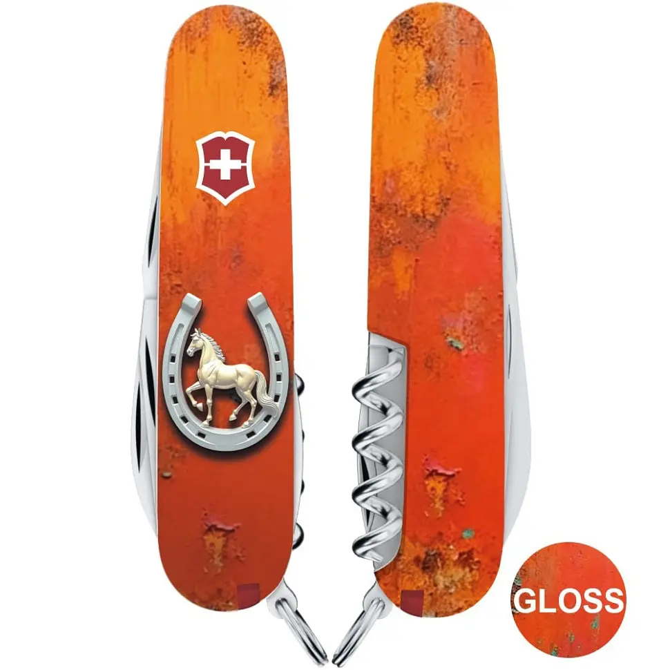 Складаний ніж Victorinox SPARTAN ZODIAC 3D Щаслива підкова 1.3603.Z5260hk - фото 4