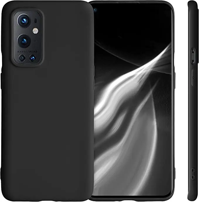 Чехол TPU OnePlus 9 Pro Silicone Case [Black] [66816] - фото 5