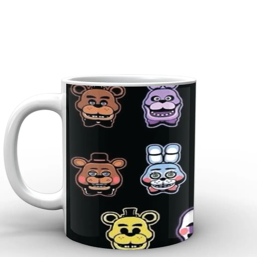 Кухоль GeekLand Five Nights At Freddys П'ять ночей з Фредді постер FN.02.007.556 330 мл білий - фото 2