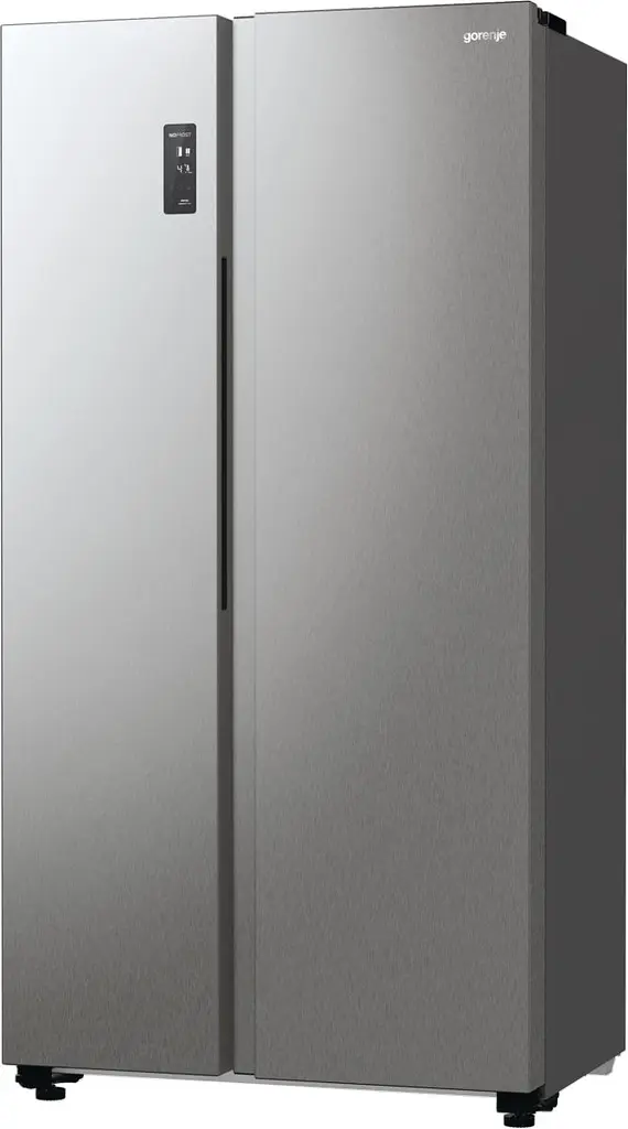 Холодильник Gorenje SBS 179х67х92см 2 двери 356(191) л А++ NF+ матовый серый (NRR9185EAXL) - фото 5