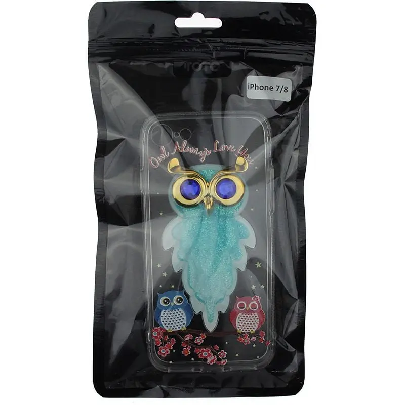 Чохол-накладка Toto TPU Case Decorative Stones iPhone 7/8/SE 2020 Owls Cold Ice - фото 2
