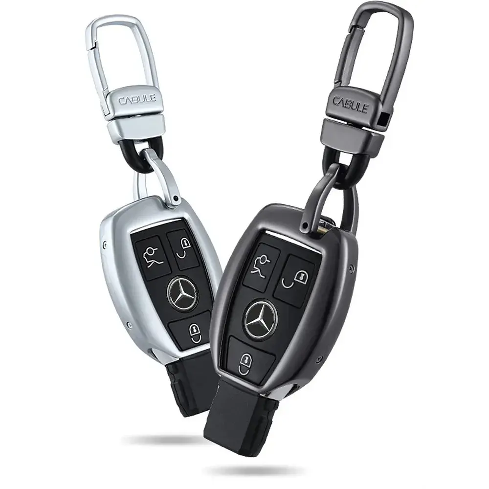 Наклейка з логотипом Mercedes-Benz для автоключів d=15 мм Пластикова об'ємна (Завод) - фото 5