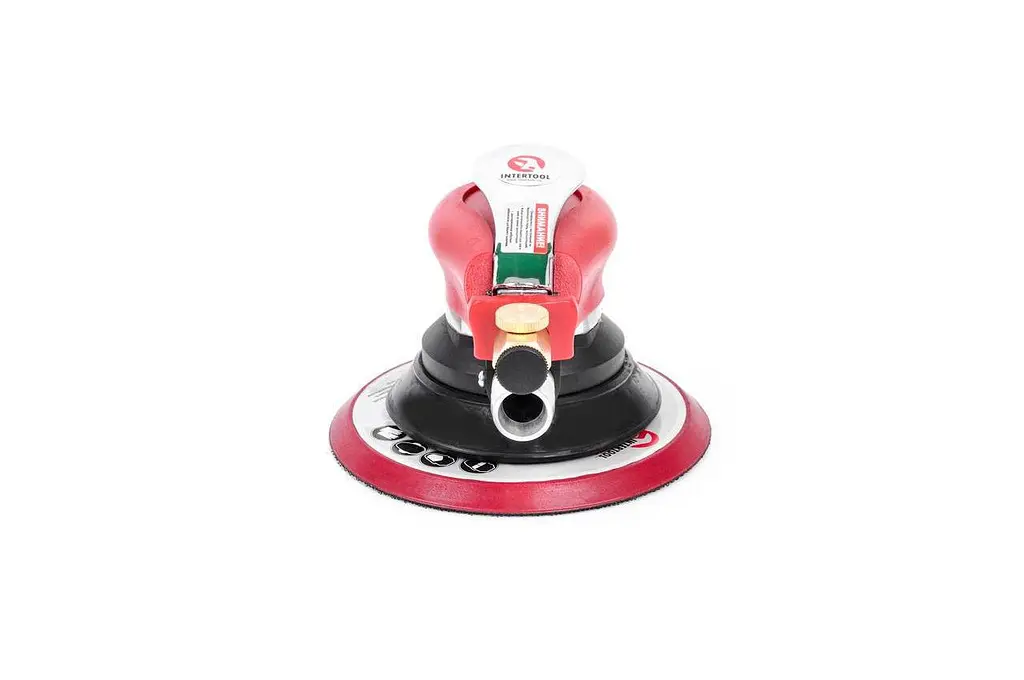Пневмошліфмашина ексцентрикова Intertool 150 мм PT-1007 - фото 5