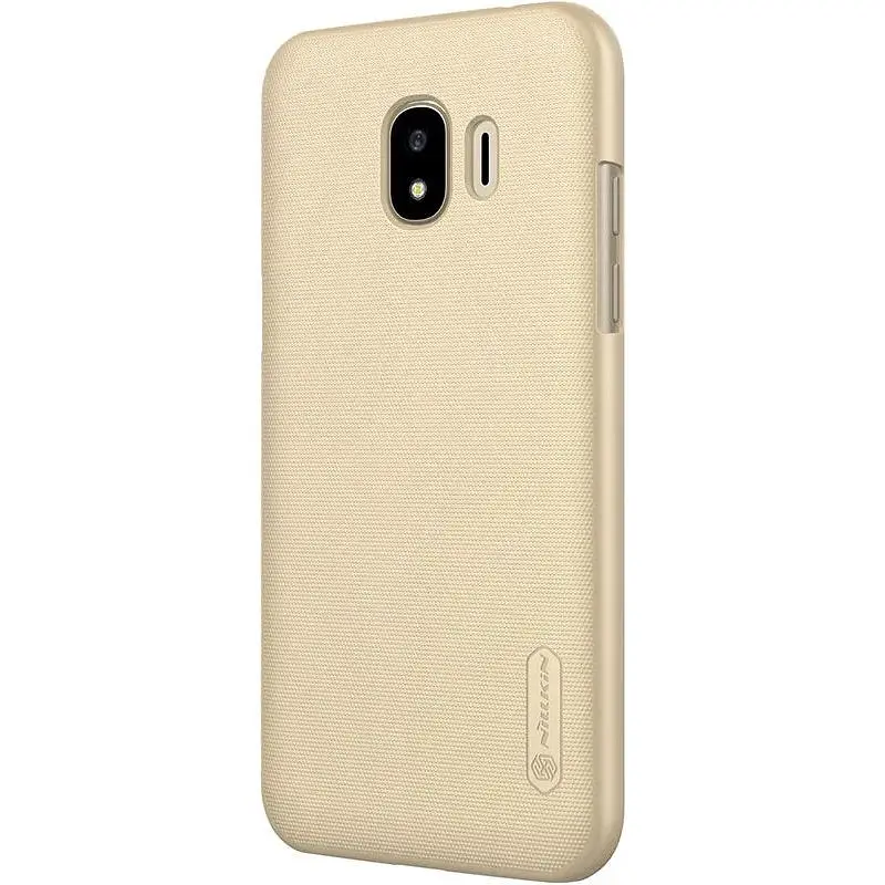 Чохол-накладка Nillkin Super Frosted Shield Samsung Galaxy J2 2018 J250 Gold - фото 4