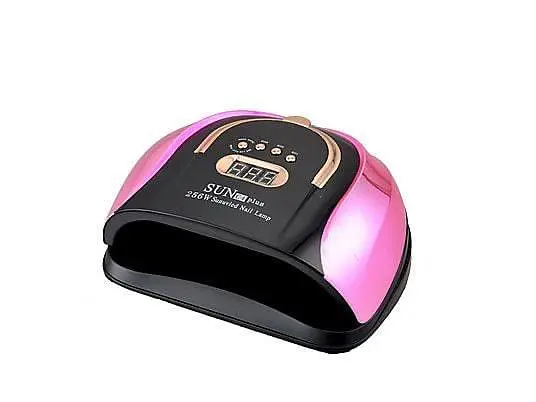 UV/LED лампа для маникюра SUN X Plus 256W – профессиональная лампа для сушки гель-лака с дисплеем и сенсором руки - фото 2