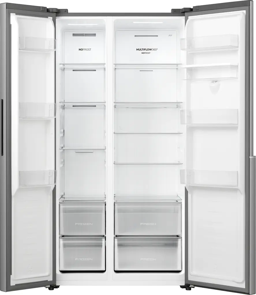Холодильник Gorenje SBS NRS917E41XWD - фото 4