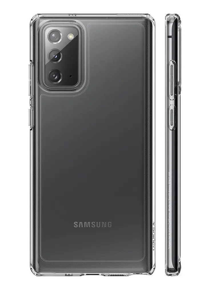 Чохол прозорий протиударний Spigen Ultra Hybrid ACS01419 для Samsung Galaxy Note 20 (6.7") Crystal Clear - фото 7