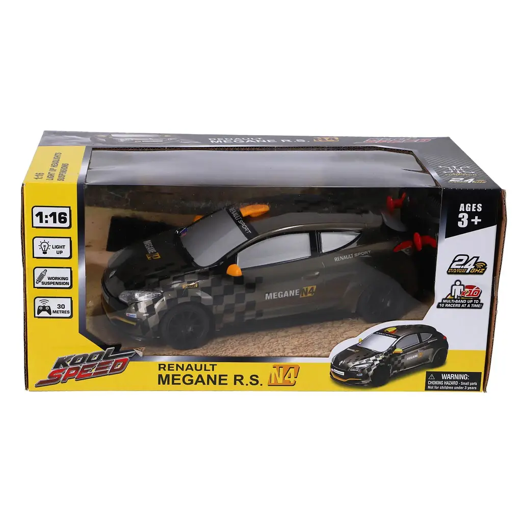 Машинка на радіокеруванні Kool Speed Renault Megane R.S.N4 на батарейках (DHTRC10456) - фото 5