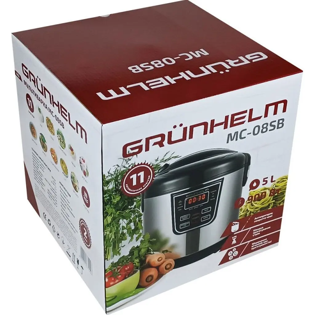 Мультиварка Grunhelm MC-08SB [173163] - фото 9