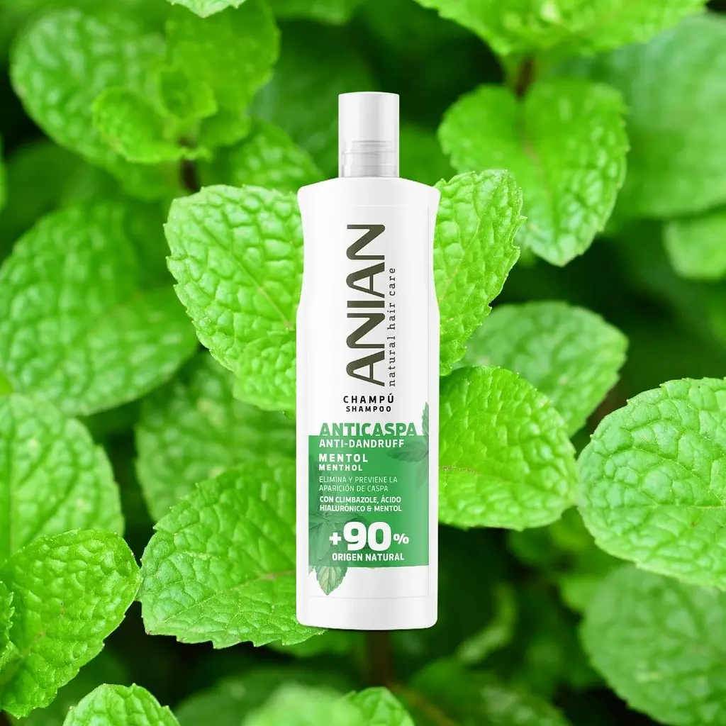 Шампунь Anian Menthol Anti-Dandruff против перхоти 400 мл  - фото 4