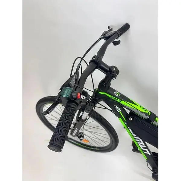 Електровелосипед Azimut Aqua 29 дюймів 500W 16Ah зелений - фото 2