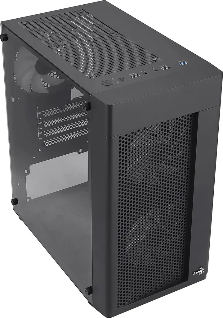 Корпус AeroCool Hexform-G-BK-v2 (ACCS-PV38033.11) Чорний без БЖ - фото 7