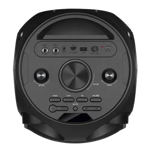 Портативна колонка 1.0 X-780, Black, 2 x 40 Вт, RGB підсвічування REAL-EL teh0029070 - фото 6