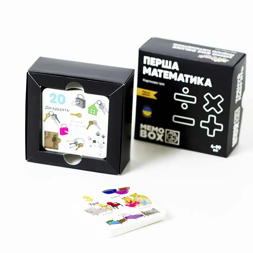 Настільна гра JoyBand MemoBox Delux Перша математика (MBD101) - фото 2