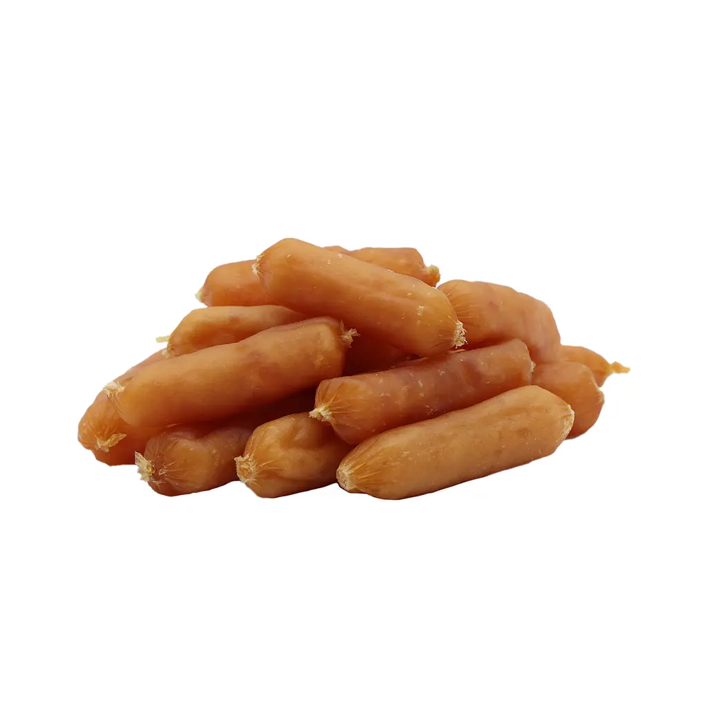Ласощі для собак SNAPPY DOG SNACKS SAUSAGES Сосиски з курки, 500 г - фото 4