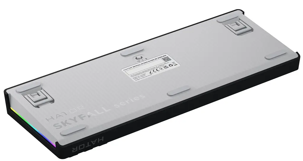 Клавіатура HATOR Skyfall 65 MAG ULTIMA 8K Wireless Black White (HTK3860) - фото 6