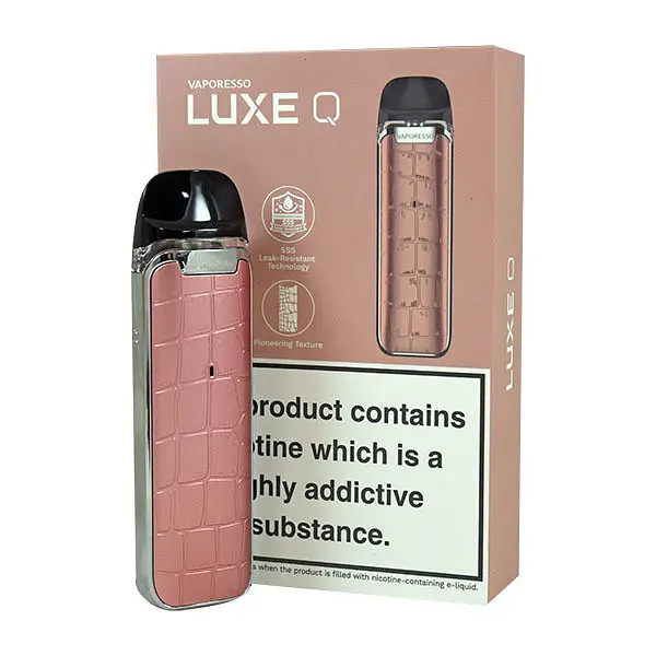 Под-система електронна сигарета Vaporesso LUXE Q Pod Kit 1000 mAh 2 ml Brown (sn1379) - фото 2