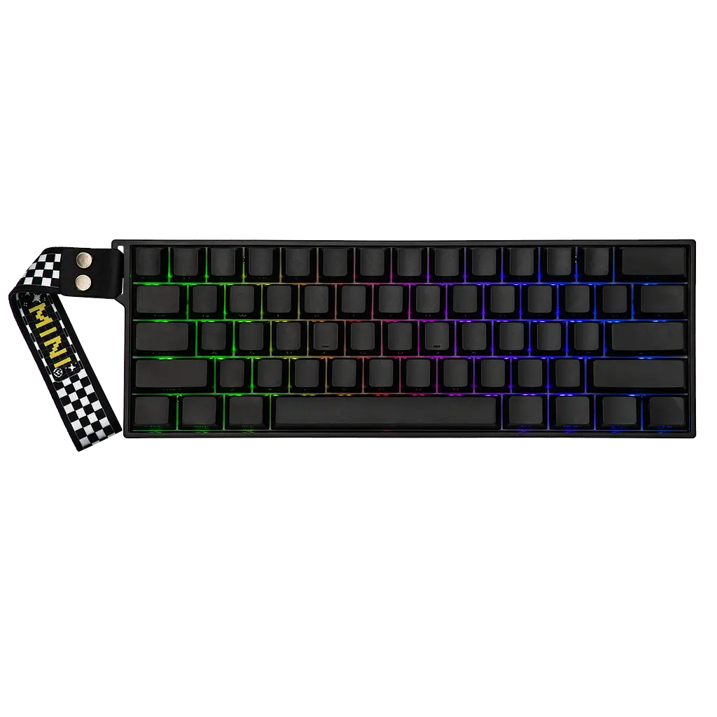 Игровая магнитная клавиатура Aula Mini 60 Pro / Stormrise Magnetic Switch / Три режима подключения / Black - фото 2