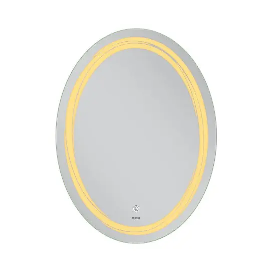 Дзеркало Mixxus Premium WAVE MV04-60x80 (LED Touch, Anti-fog (3-6,5kK)) (MP6636) - фото 3