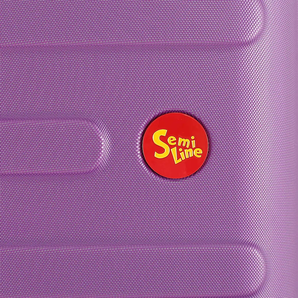 Валіза мала для ручної поклажі Semi Line 20 дюймів (S) дюймів (S) ABS-Plastic Purple (T5845-1) - фото 9