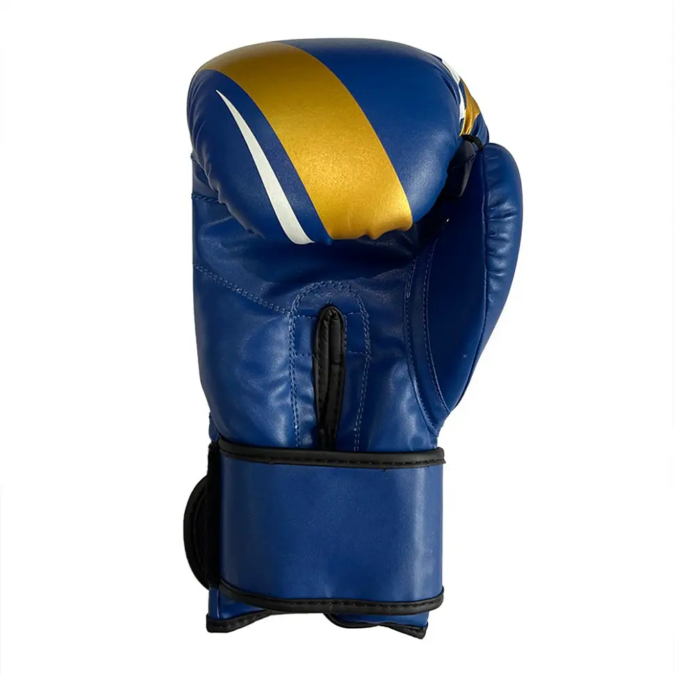 Рукавиці боксерські Fight Gear Team Club NE-BOX-BF-8-BL, 8 oz, сині - фото 2