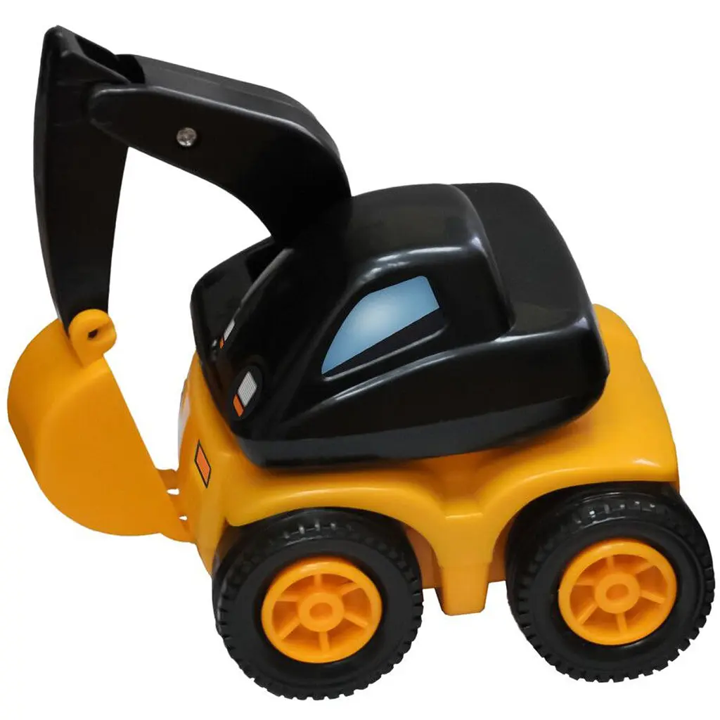 Набір авто Tigres Little Builder: самоскид, кран, екскаватор (39980) - фото 4